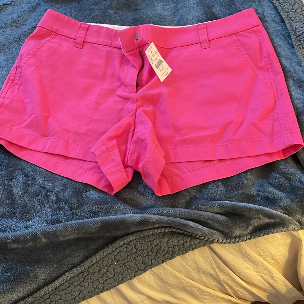 J Crew pink shorts - NWT